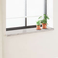 vidaXL Parapet okienny Tekst Marmurowy 160 x 45 x 4,5 cm PVC