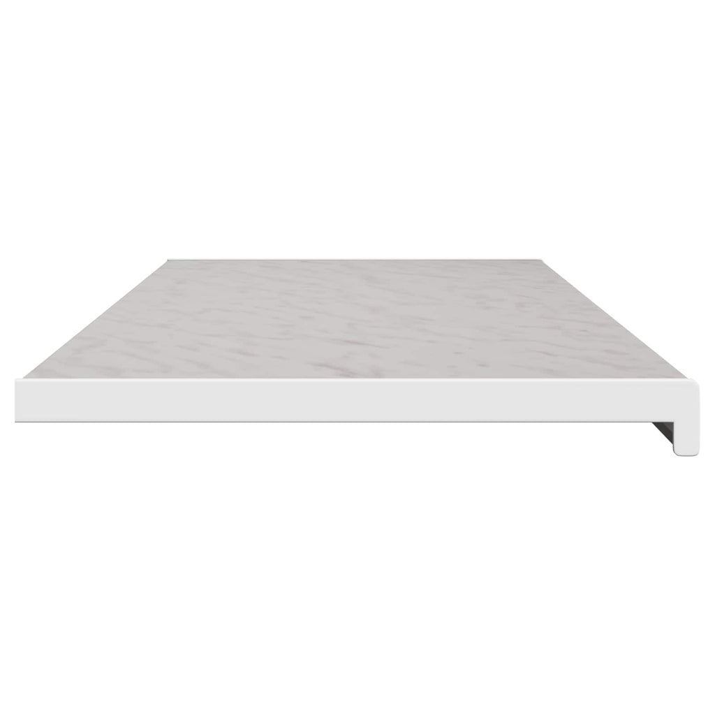 vidaXL Parapet okienny Tekst Marmurowy 160 x 45 x 4,5 cm PVC
