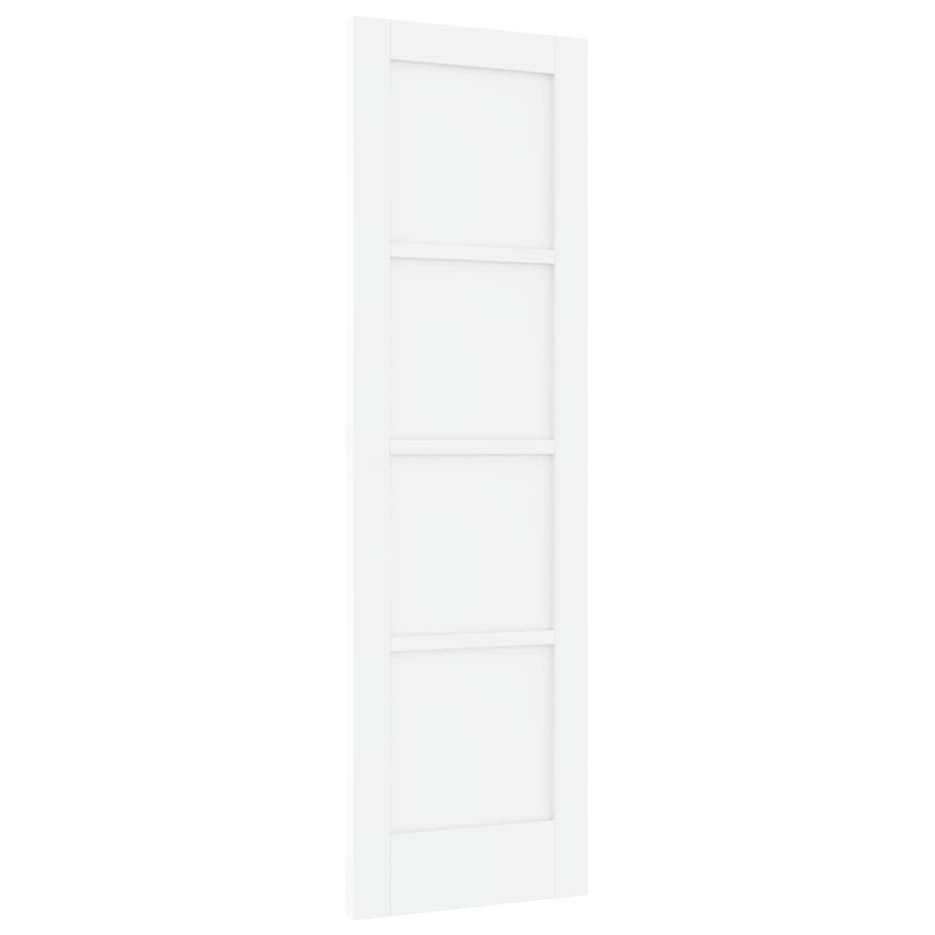 vidaXL Drzwi wewnętrzne Biały 61 x 198,5 cm sklejka