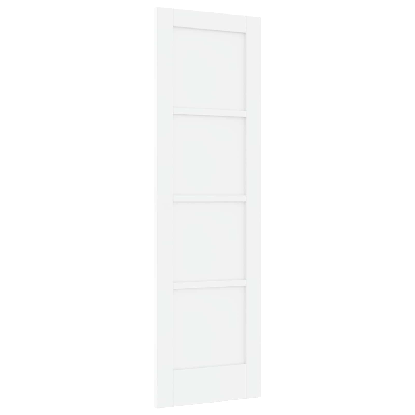 vidaXL Drzwi wewnętrzne Biały 61 x 198,5 cm sklejka