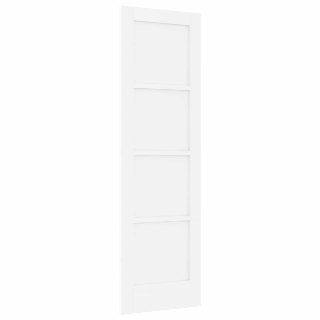 vidaXL Drzwi wewnętrzne Biały 61 x 198,5 cm sklejka