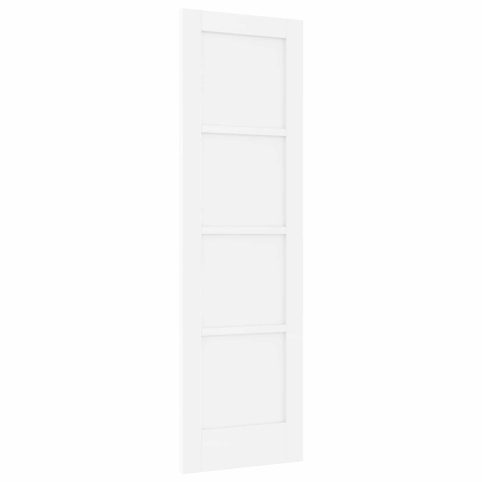 vidaXL Drzwi wewnętrzne Biały 61 x 198,5 cm sklejka