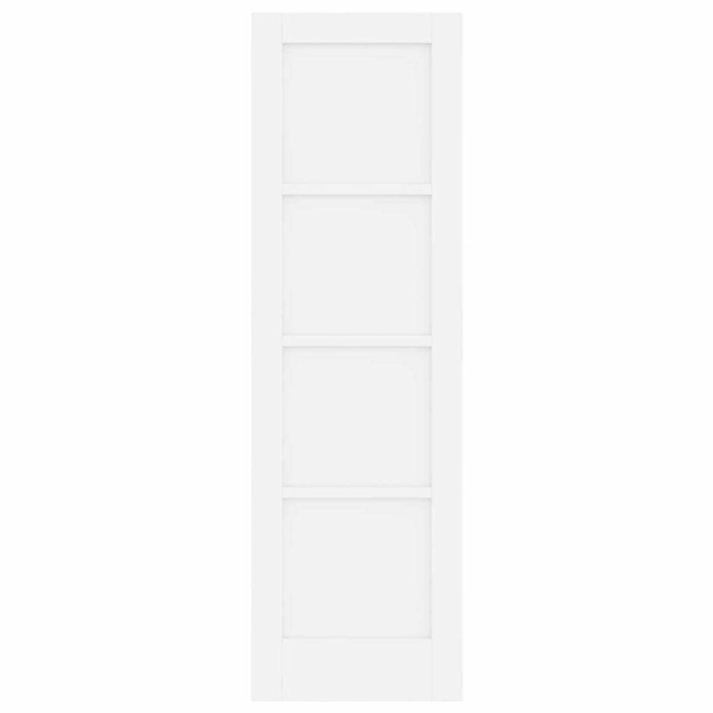 vidaXL Drzwi wewnętrzne Biały 61 x 198,5 cm sklejka