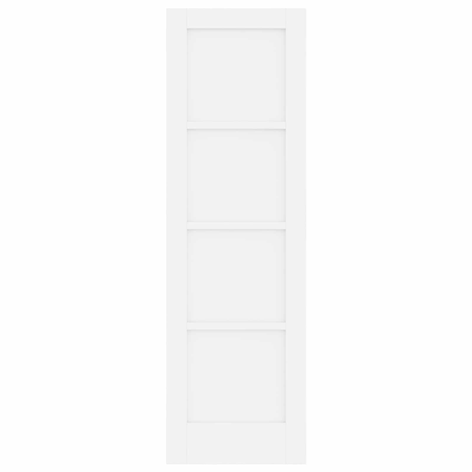 vidaXL Drzwi wewnętrzne Biały 61 x 198,5 cm sklejka