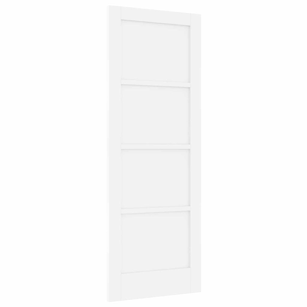 vidaXL Drzwi wewnętrzne Biały 73,5 x 198,5 cm sklejka