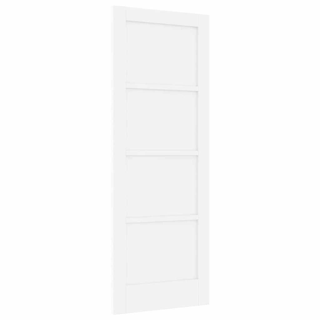 vidaXL Drzwi wewnętrzne Biały 73,5 x 198,5 cm sklejka