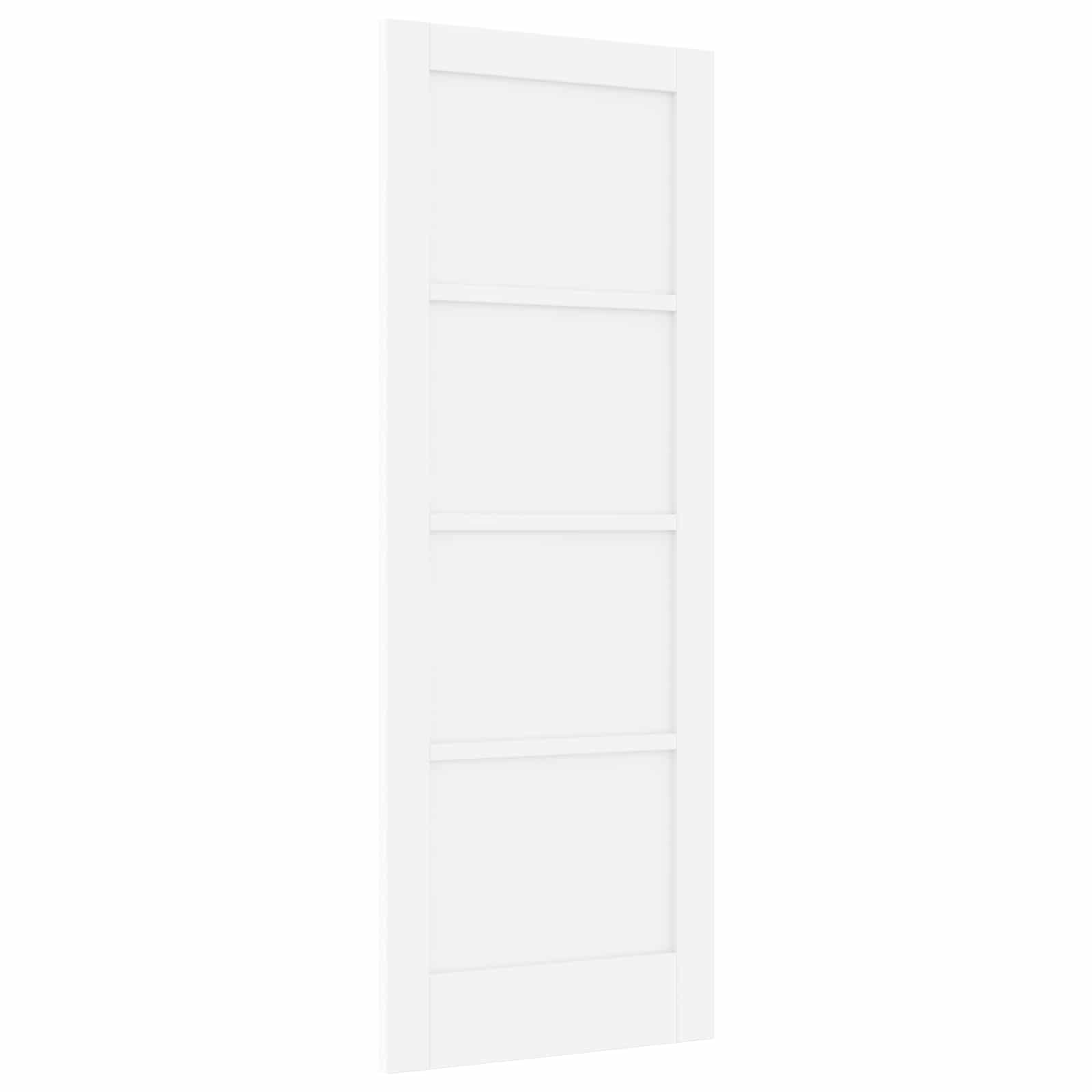 vidaXL Drzwi wewnętrzne Biały 73,5 x 198,5 cm sklejka