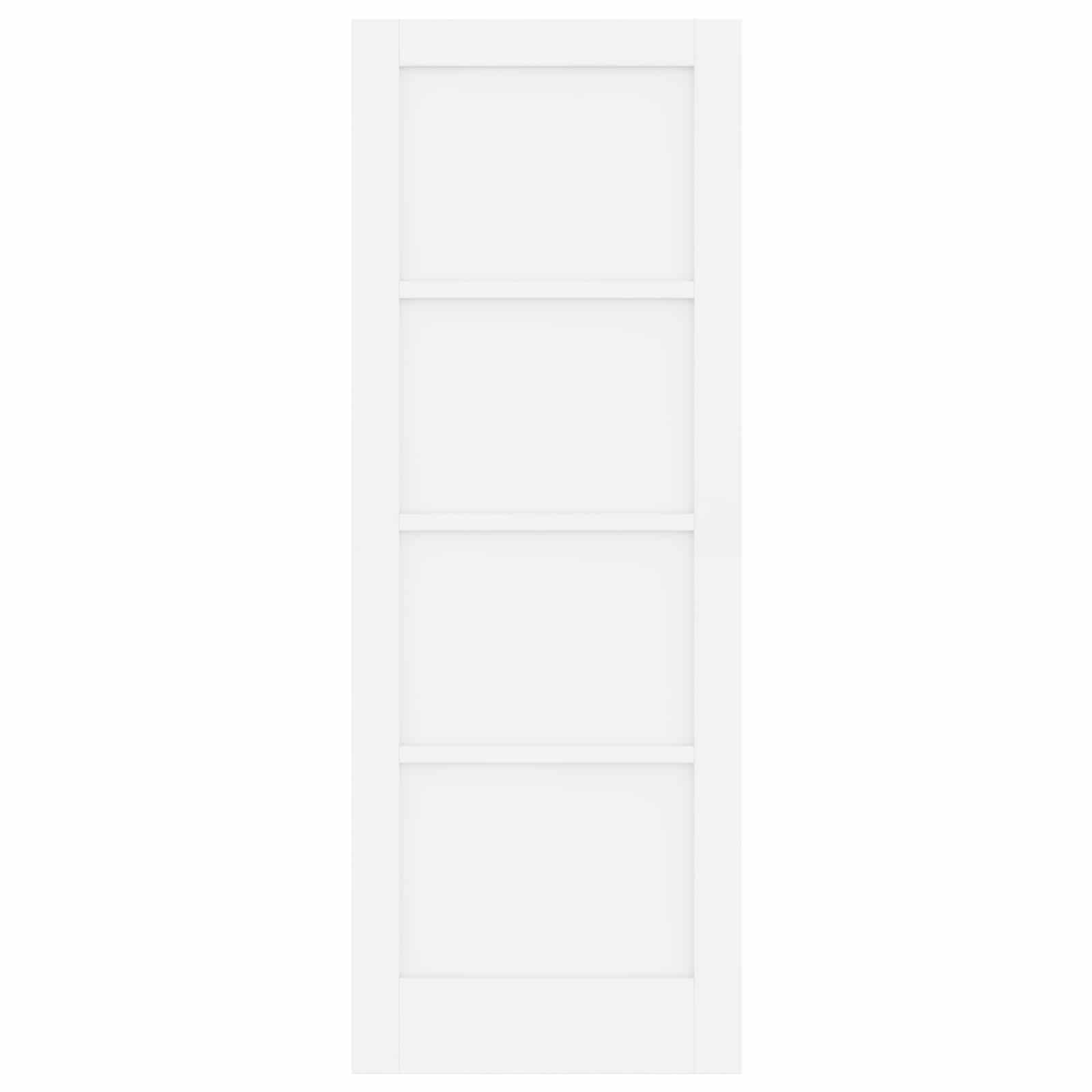 vidaXL Drzwi wewnętrzne Biały 73,5 x 198,5 cm sklejka