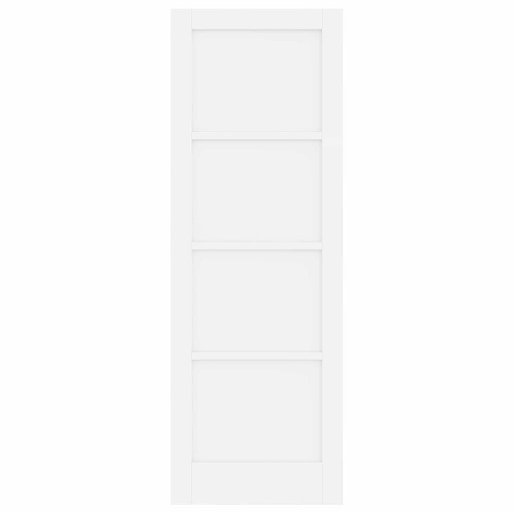 vidaXL Drzwi wewnętrzne Biały 73,5 x 211 cm sklejka