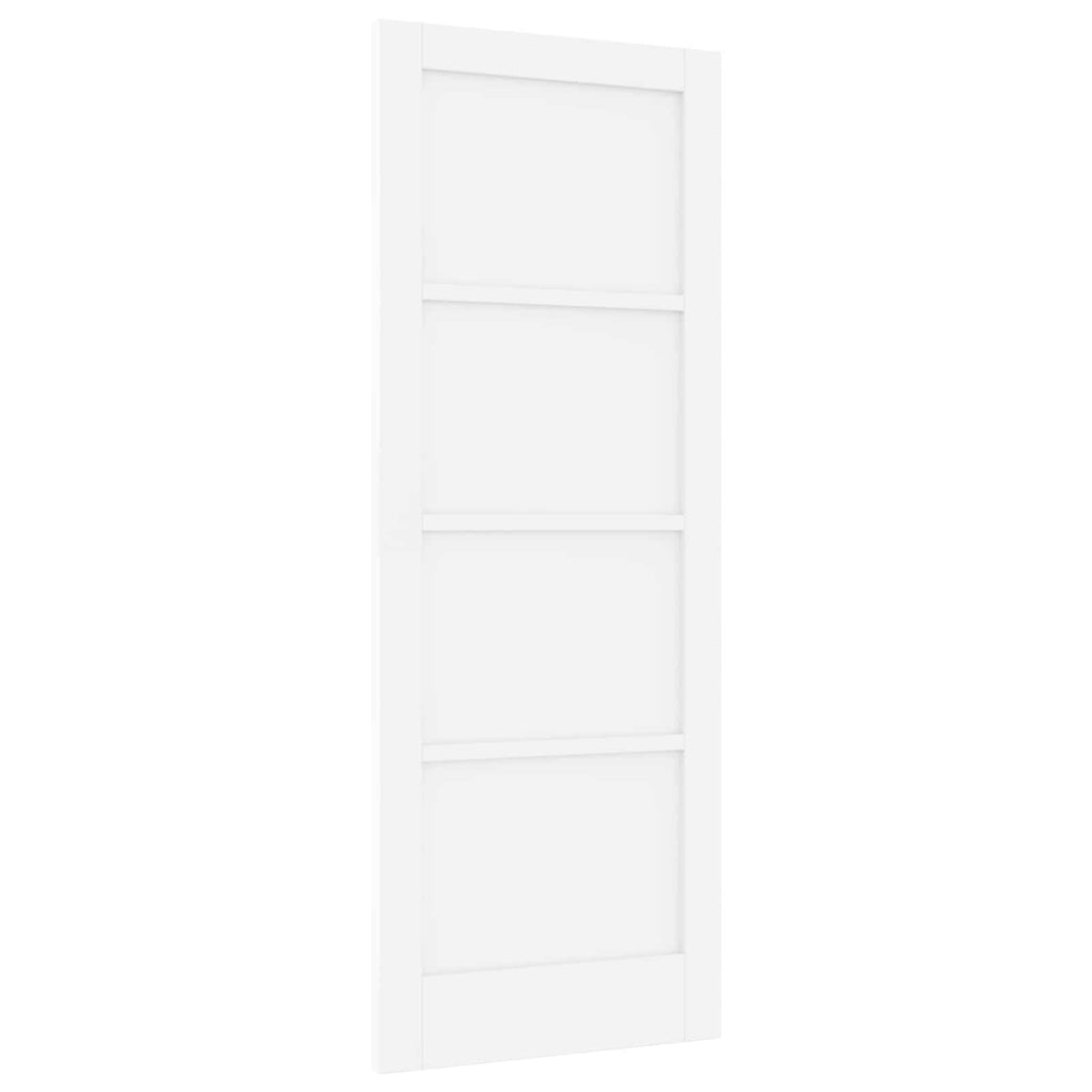 vidaXL Drzwi wewnętrzne Biały 78 x 202 cm sklejka