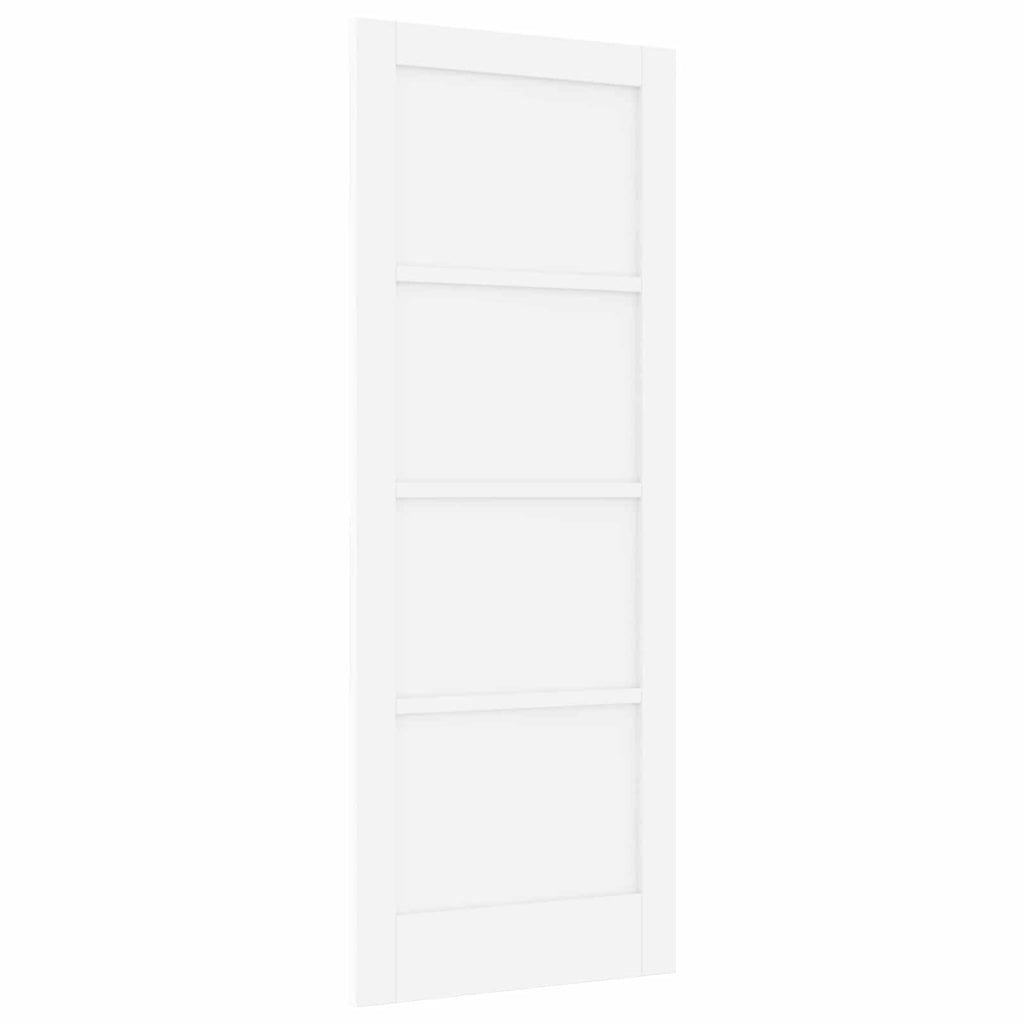 vidaXL Drzwi wewnętrzne Biały 78 x 202 cm sklejka