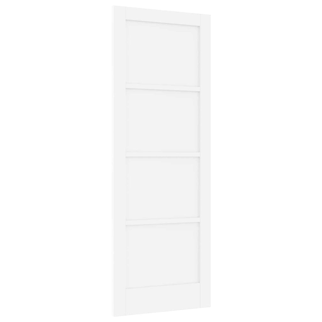 vidaXL Drzwi wewnętrzne Biały 78 x 211 cm sklejka
