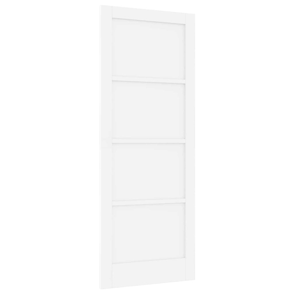 vidaXL Drzwi wewnętrzne Biały 83 x 211 cm sklejka