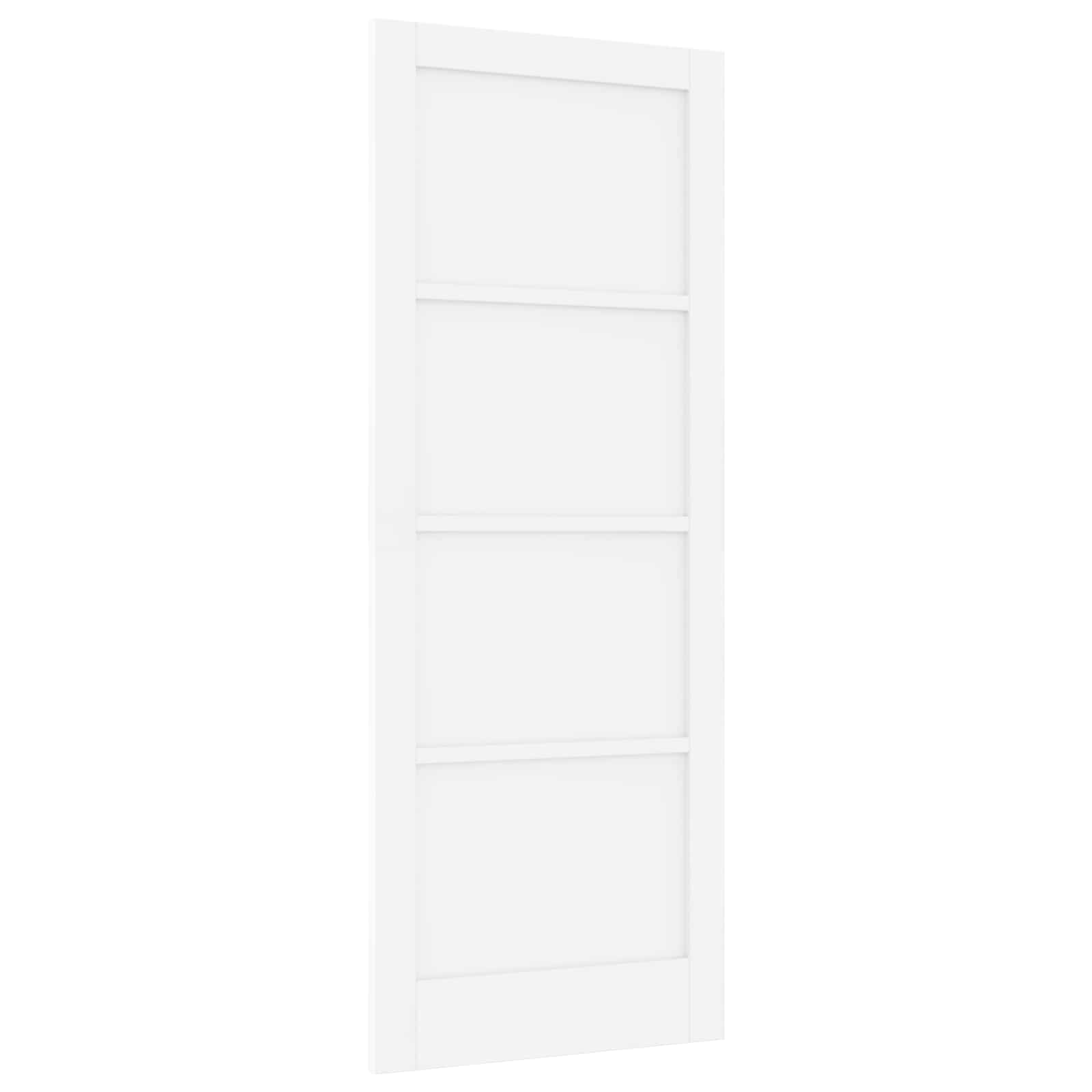 vidaXL Drzwi wewnętrzne Biały 83 x 211 cm sklejka