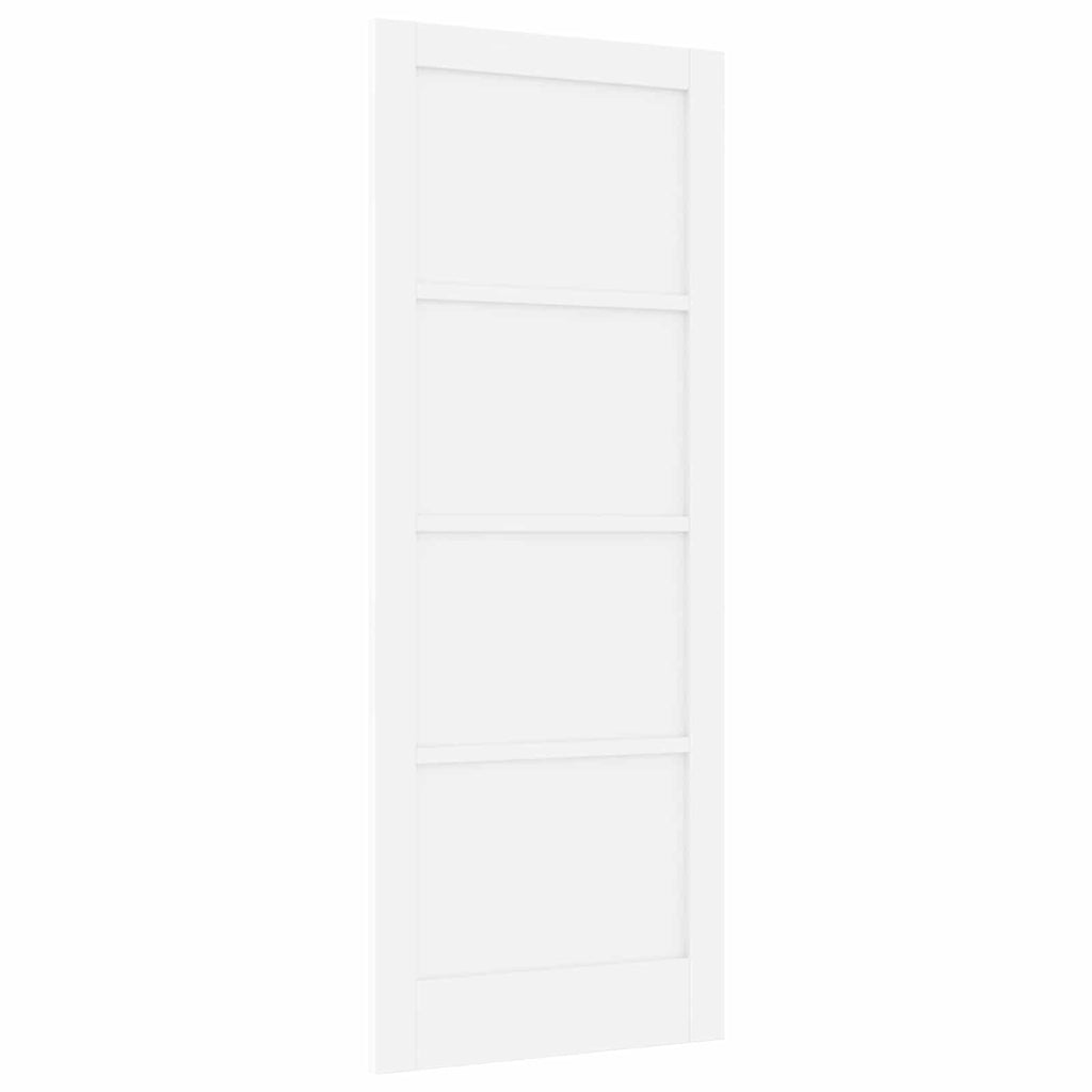 vidaXL Drzwi wewnętrzne Biały 83 x 211 cm sklejka