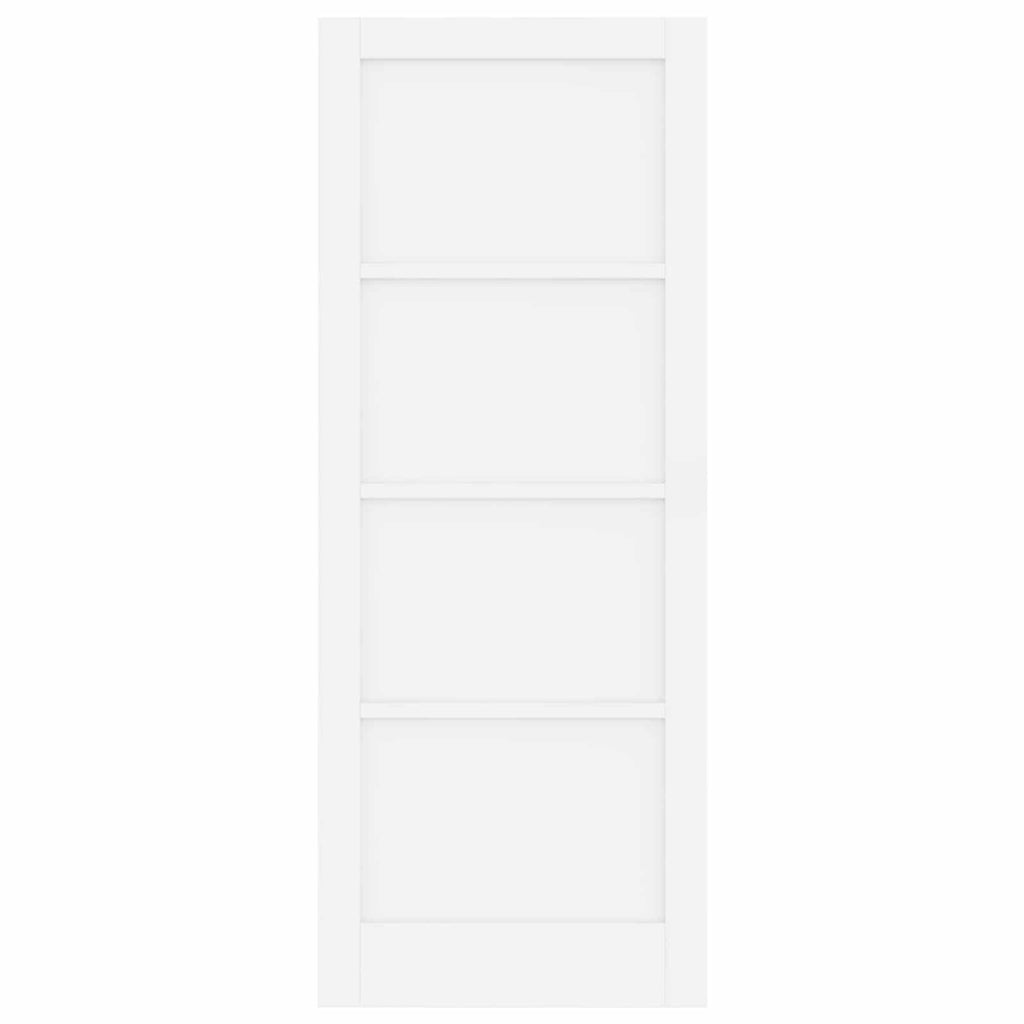 vidaXL Drzwi wewnętrzne Biały 83 x 211 cm sklejka