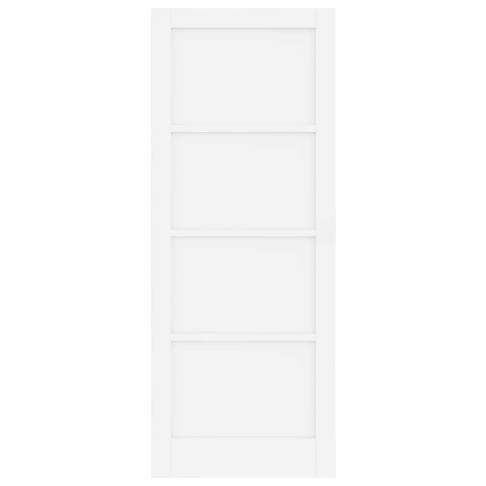 vidaXL Drzwi wewnętrzne Biały 83 x 211 cm sklejka