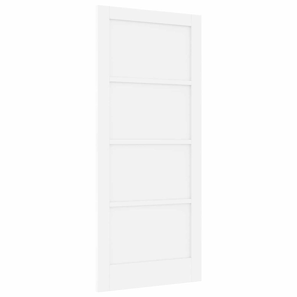 vidaXL Drzwi wewnętrzne Biały 86 x 198,5 cm sklejka