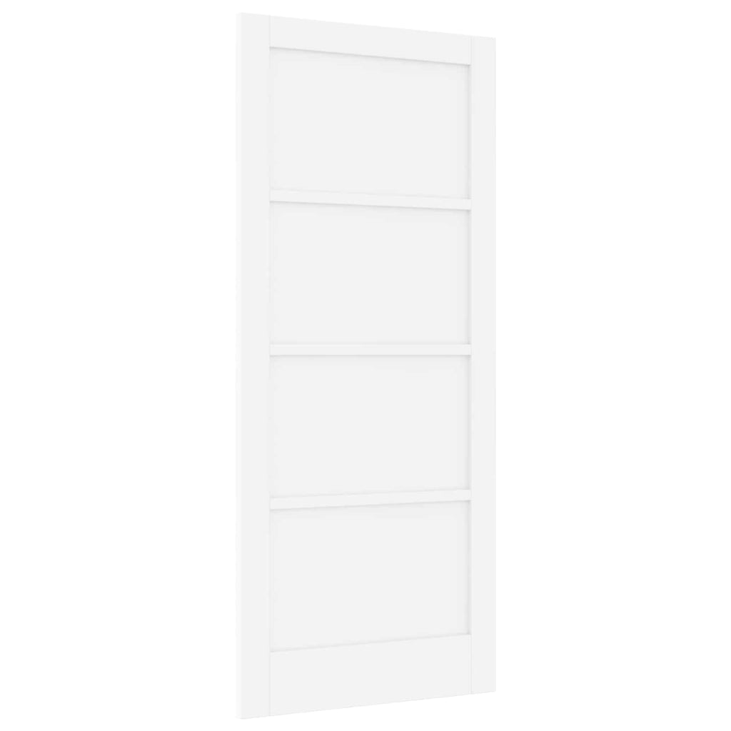 vidaXL Drzwi wewnętrzne Biały 86 x 198,5 cm sklejka