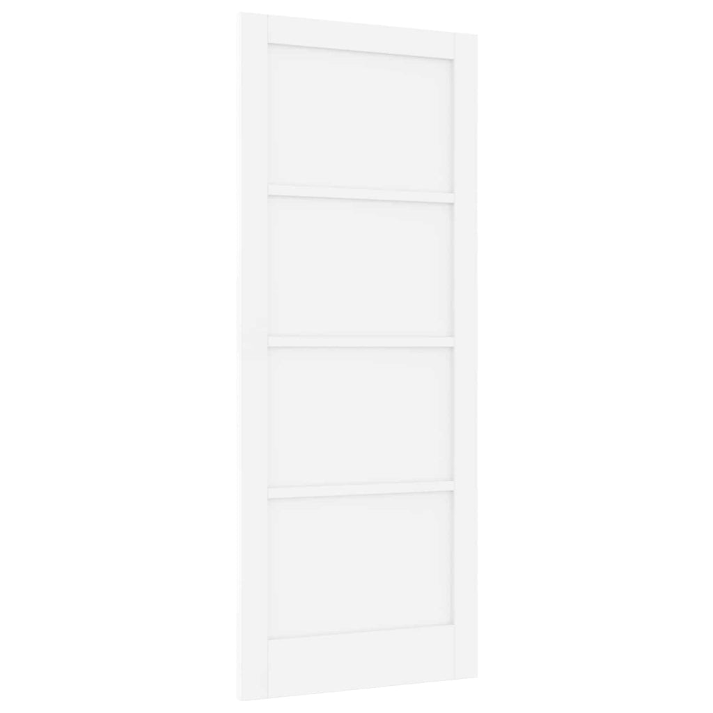 vidaXL Drzwi wewnętrzne Biały 86 x 211 cm sklejka