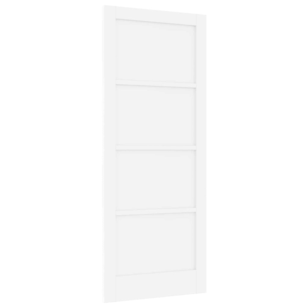vidaXL Drzwi wewnętrzne Biały 86 x 211 cm sklejka
