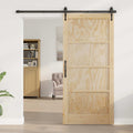 vidaXL Drzwi wewnętrzne naturalny 93 x 202 cm sklejka