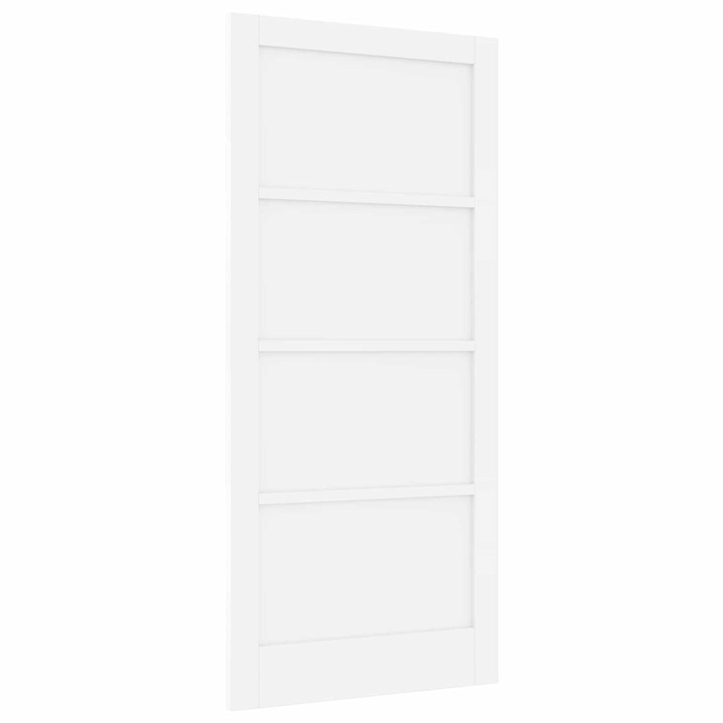 vidaXL Drzwi wewnętrzne Biały 93 x 202 cm sklejka