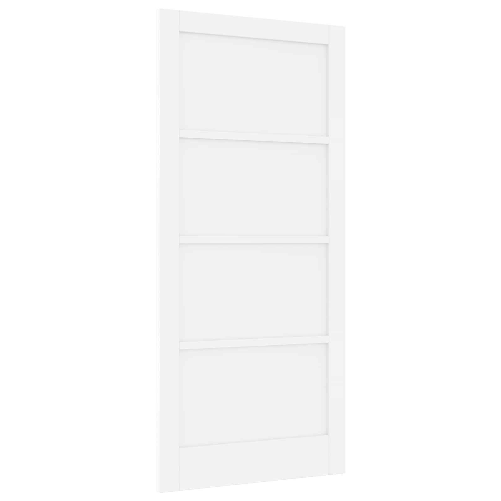 vidaXL Drzwi wewnętrzne Biały 93 x 202 cm sklejka
