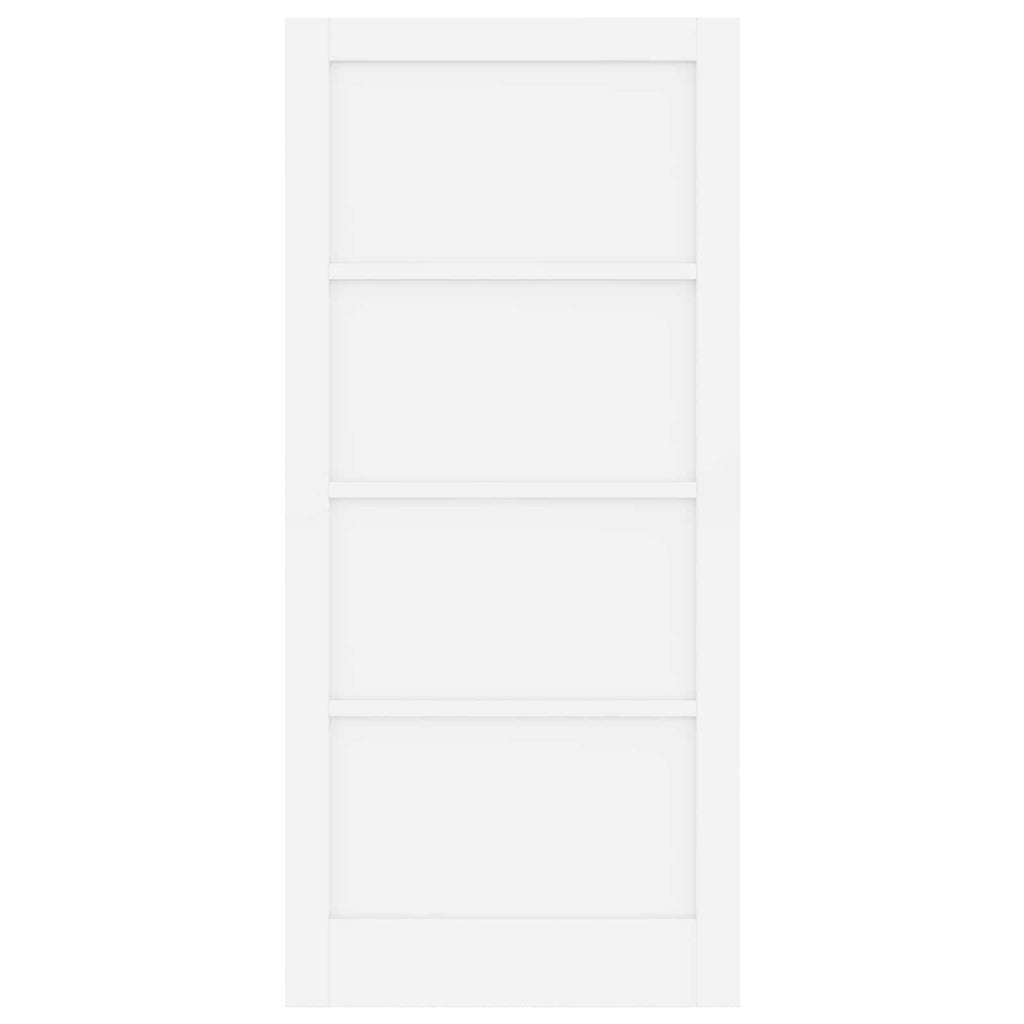 vidaXL Drzwi wewnętrzne Biały 93 x 202 cm sklejka