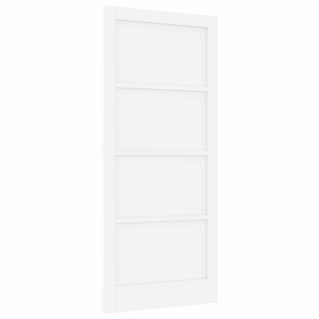 vidaXL Drzwi wewnętrzne Biały 93 x 211 cm sklejka