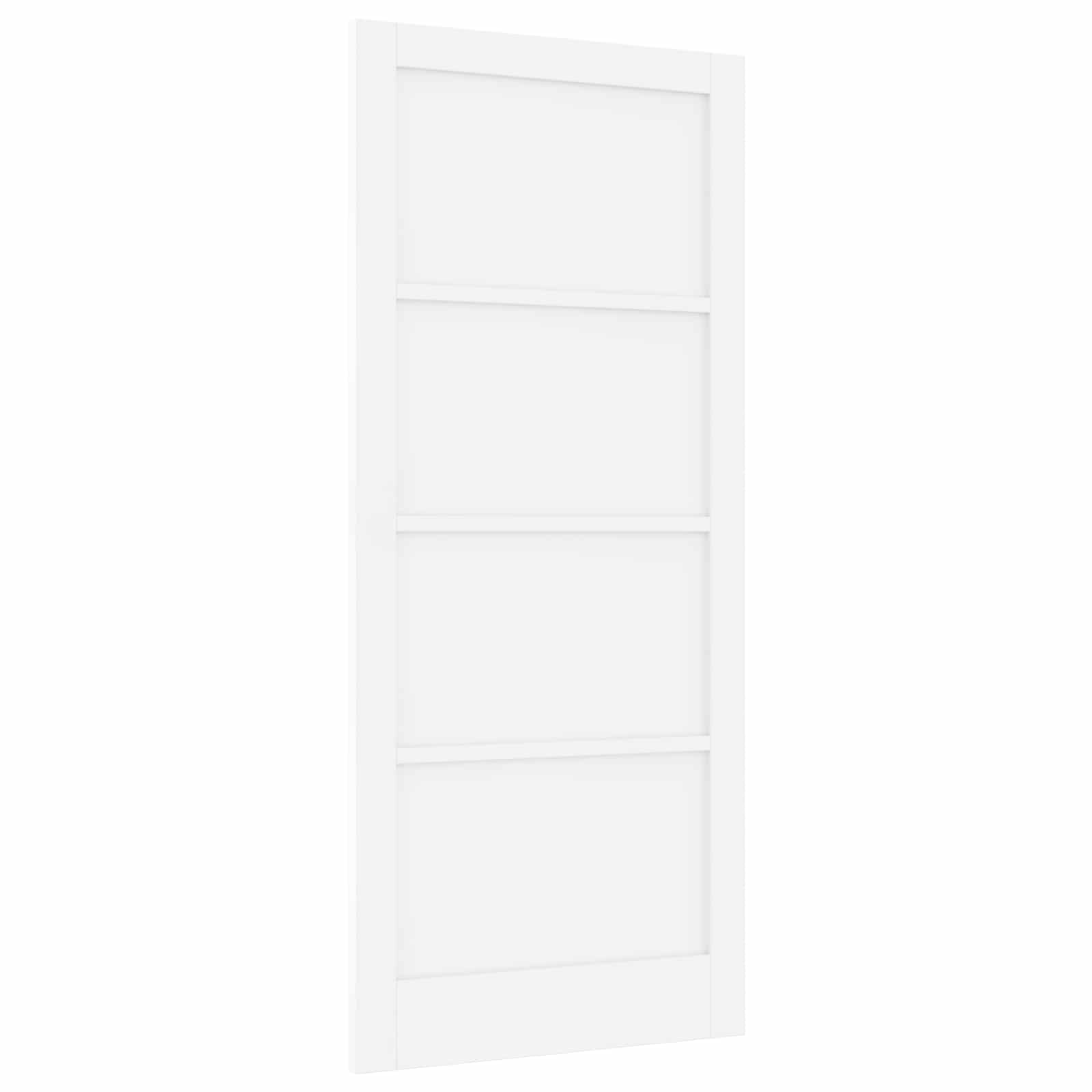 vidaXL Drzwi wewnętrzne Biały 93 x 211 cm sklejka