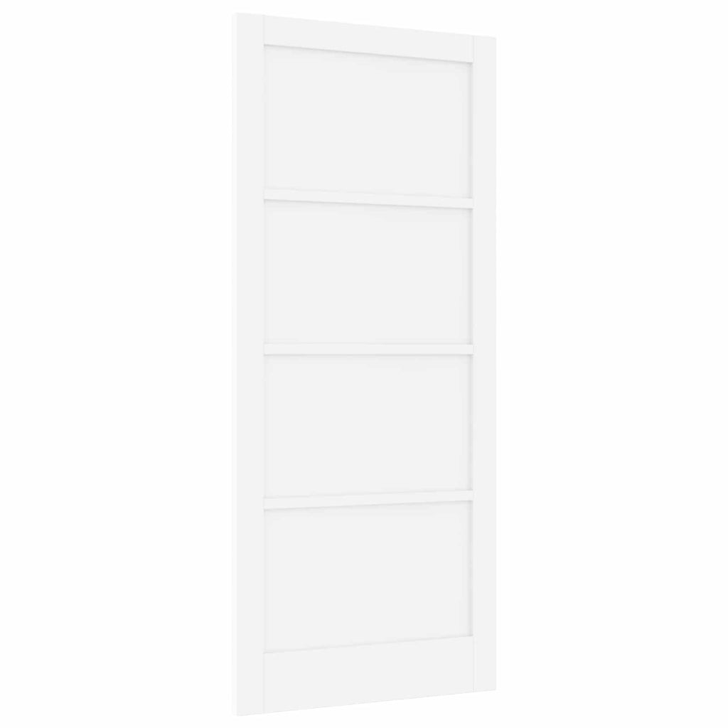 vidaXL Drzwi wewnętrzne Biały 93 x 211 cm sklejka