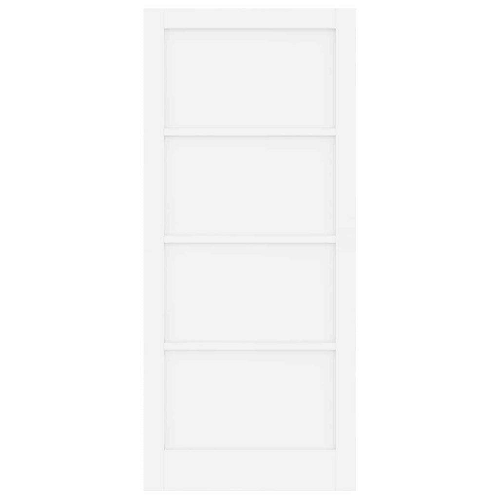 vidaXL Drzwi wewnętrzne Biały 93 x 211 cm sklejka