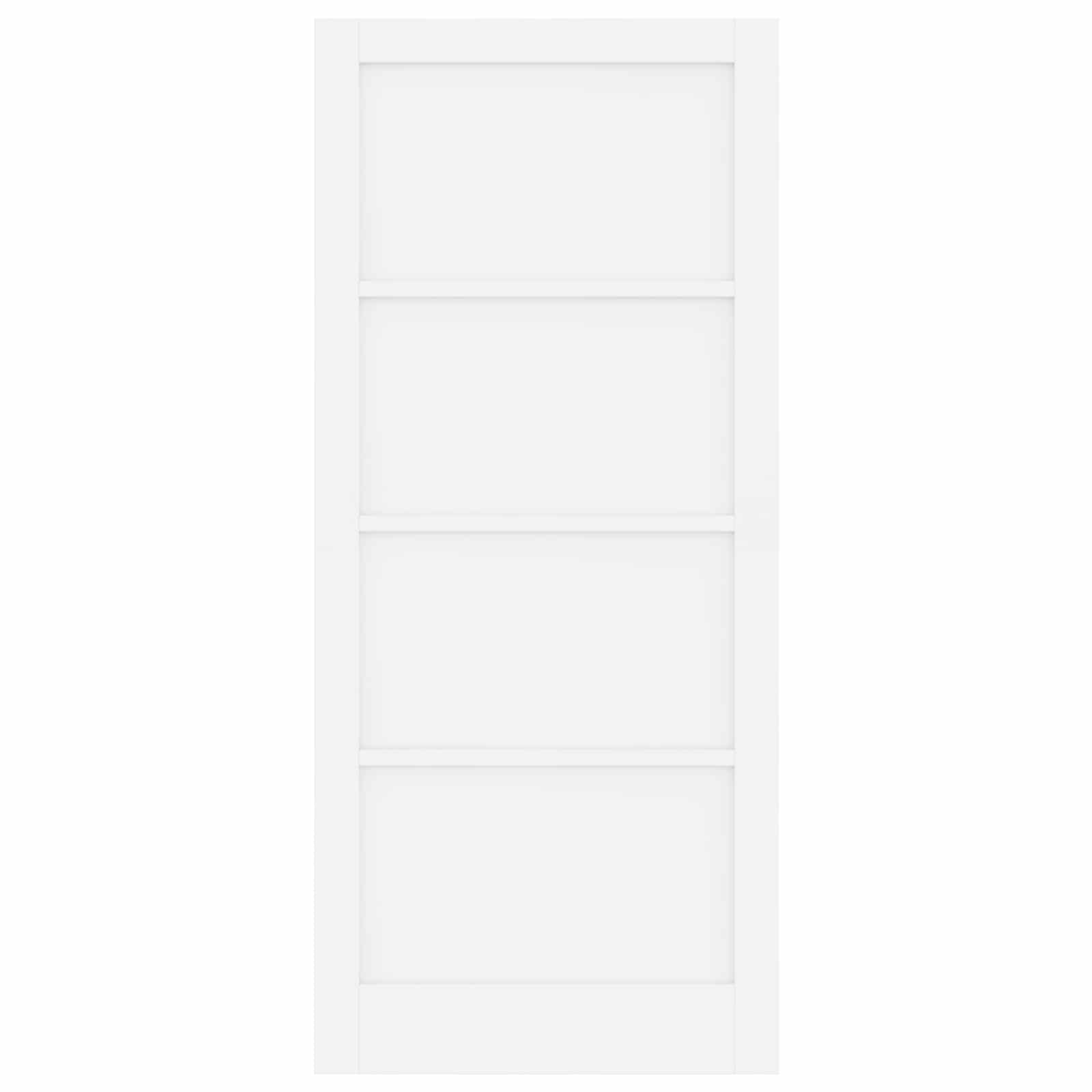 vidaXL Drzwi wewnętrzne Biały 93 x 211 cm sklejka