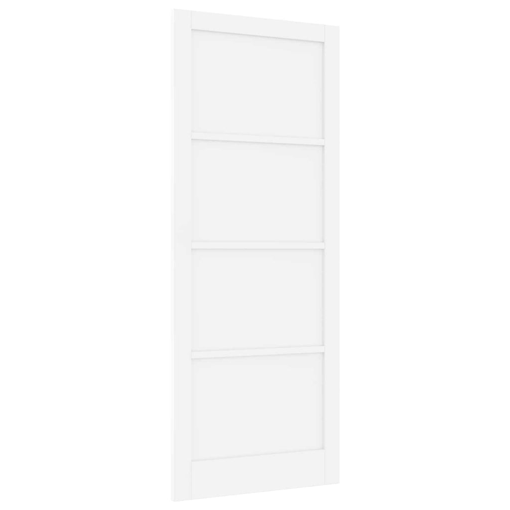 vidaXL Drzwi wewnętrzne Biały 93 x 232 cm sklejka