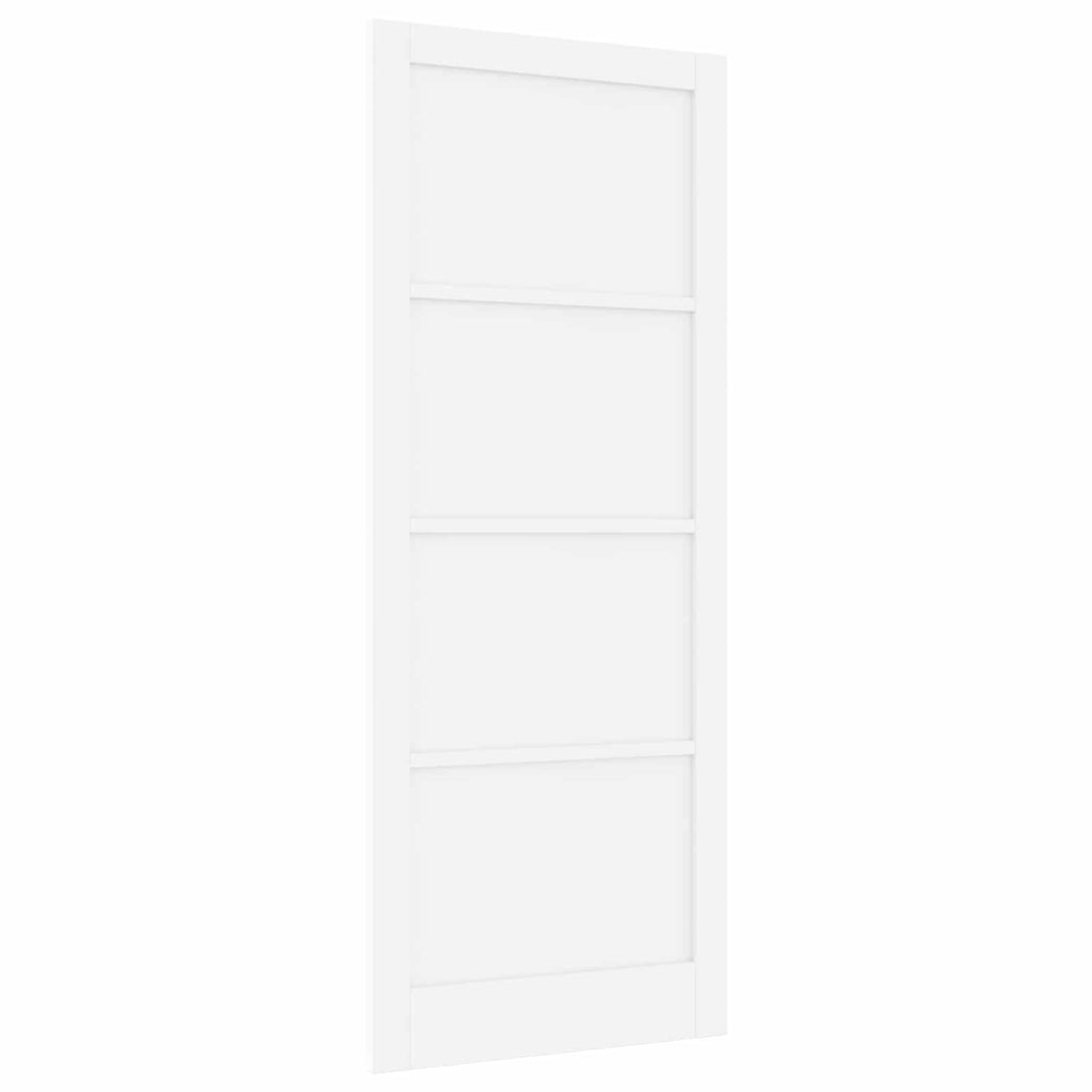 vidaXL Drzwi wewnętrzne Biały 93 x 232 cm sklejka