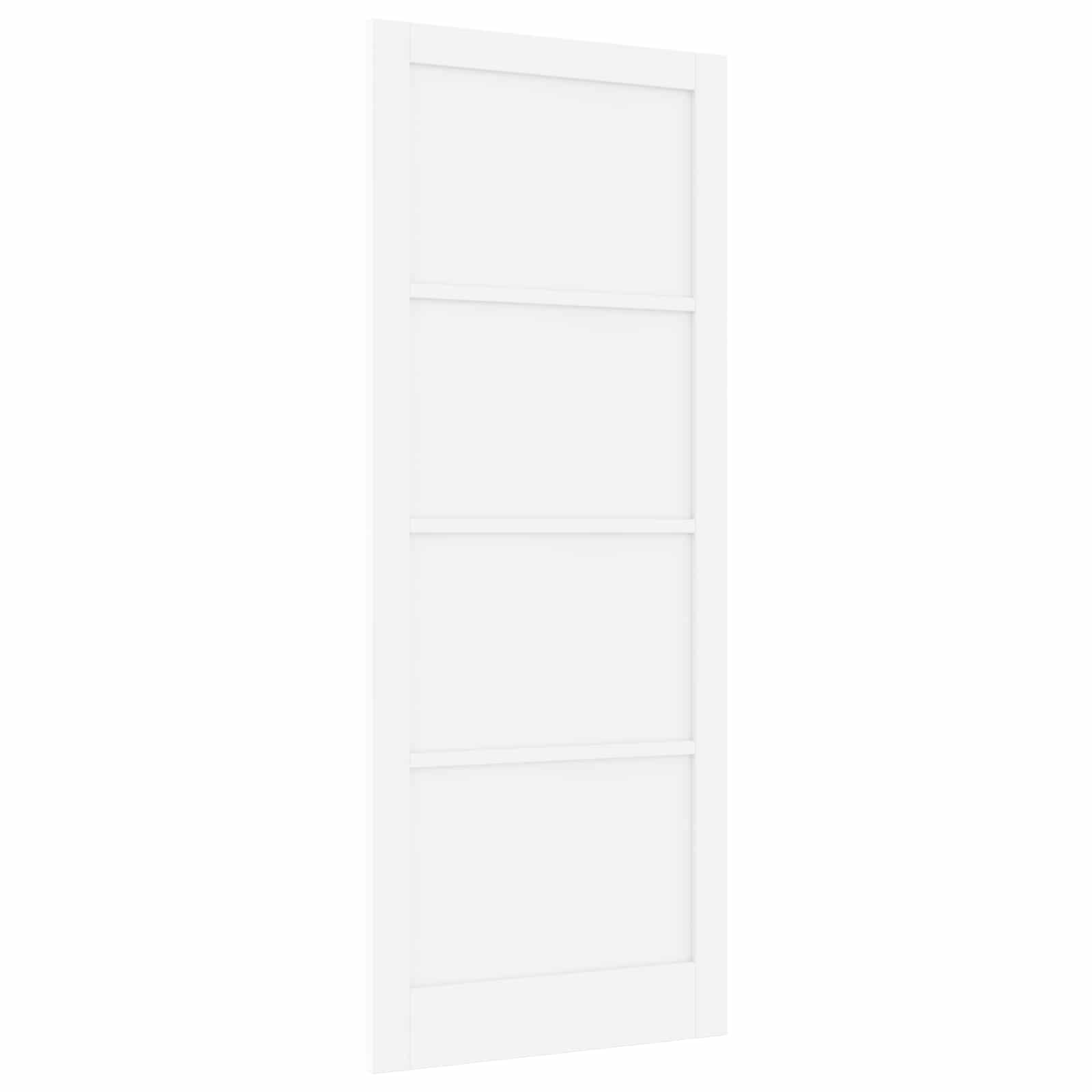 vidaXL Drzwi wewnętrzne Biały 93 x 232 cm sklejka