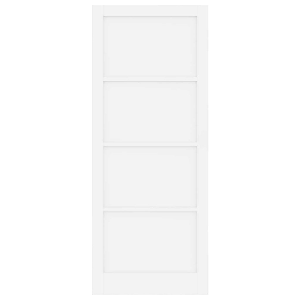 vidaXL Drzwi wewnętrzne Biały 93 x 232 cm sklejka