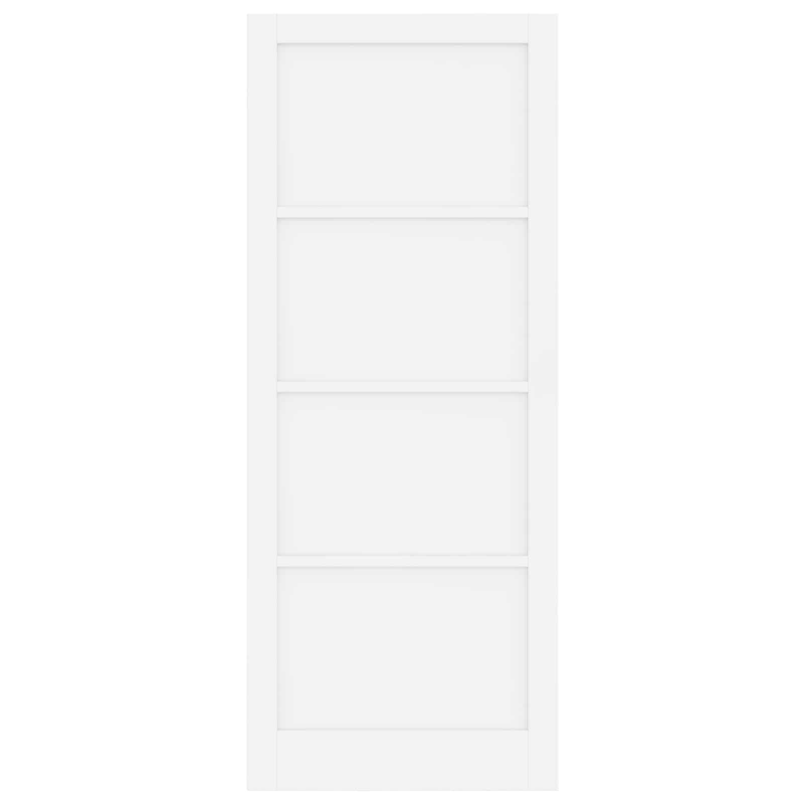 vidaXL Drzwi wewnętrzne Biały 93 x 232 cm sklejka