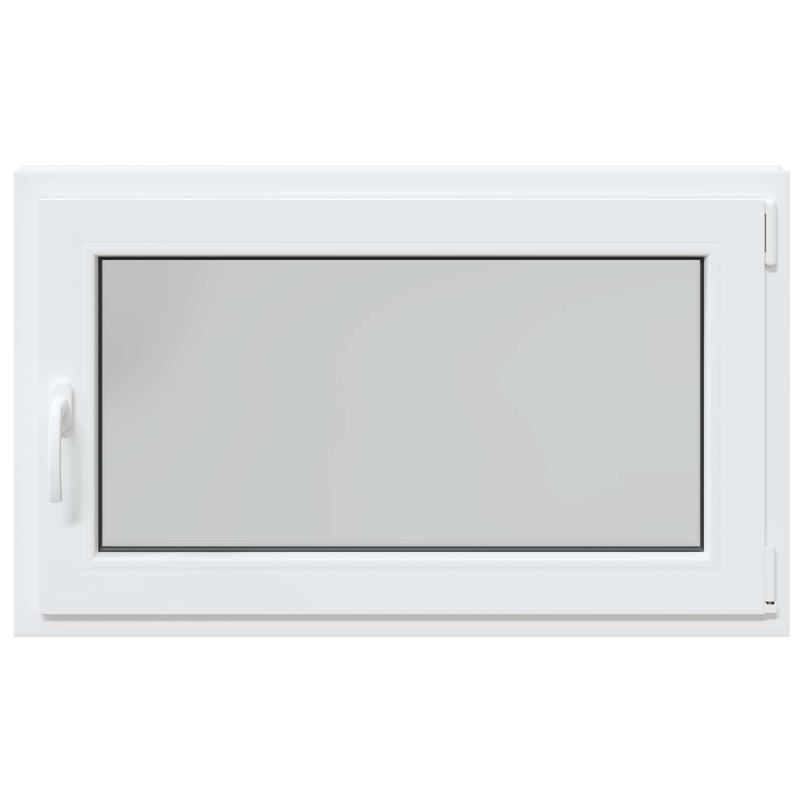 Okno piwniczne RISOR 100 x 60 cm PVC i szkło Biały