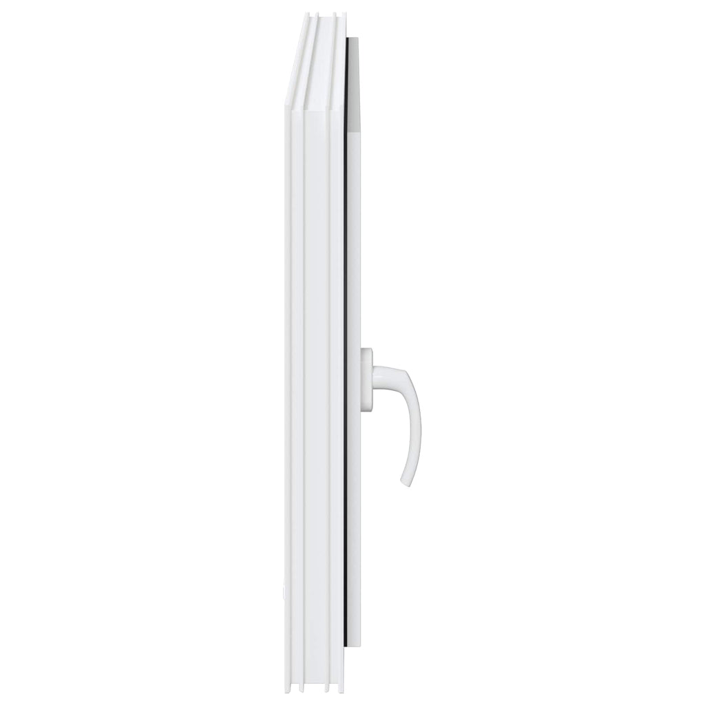 Okno piwniczne RISOR 100 x 60 cm PVC i szkło Biały