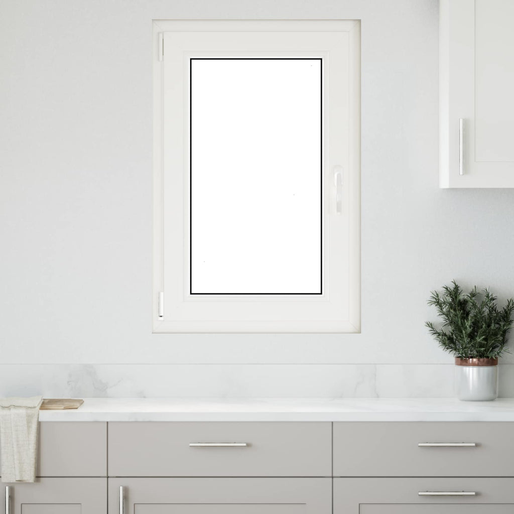 vidaXL Biała wewnętrzna kolor okna piwnicznego RISOR 60 x 80 cm