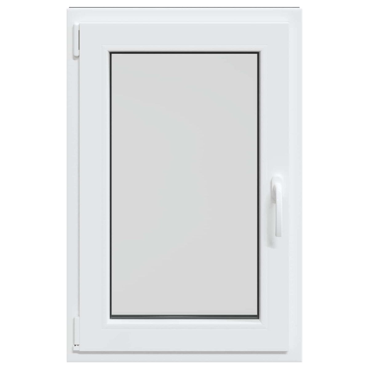 vidaXL Biała wewnętrzna kolor okna piwnicznego RISOR 60 x 80 cm