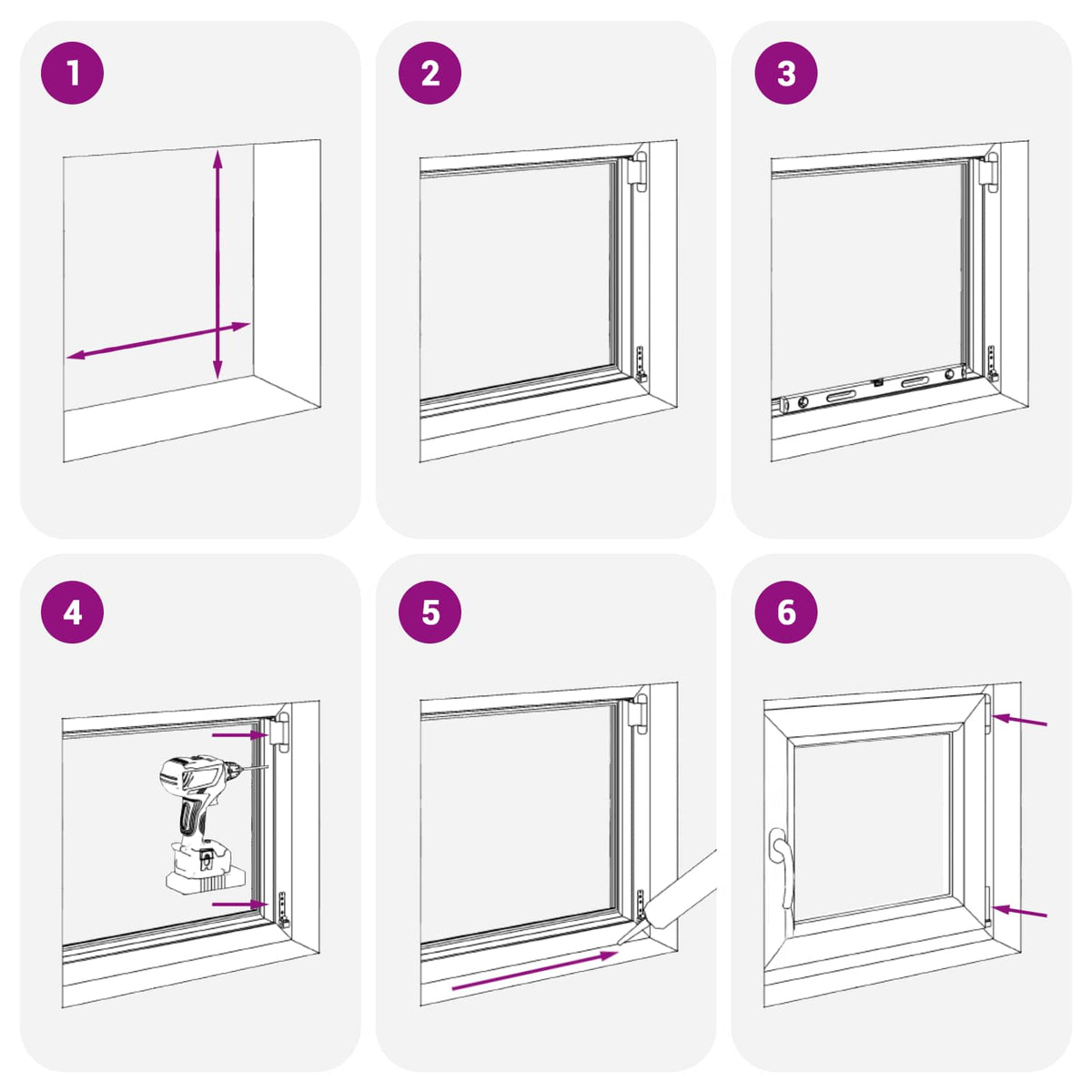 vidaXL Biała wewnętrzna kolor okna piwnicznego RISOR 60 x 80 cm