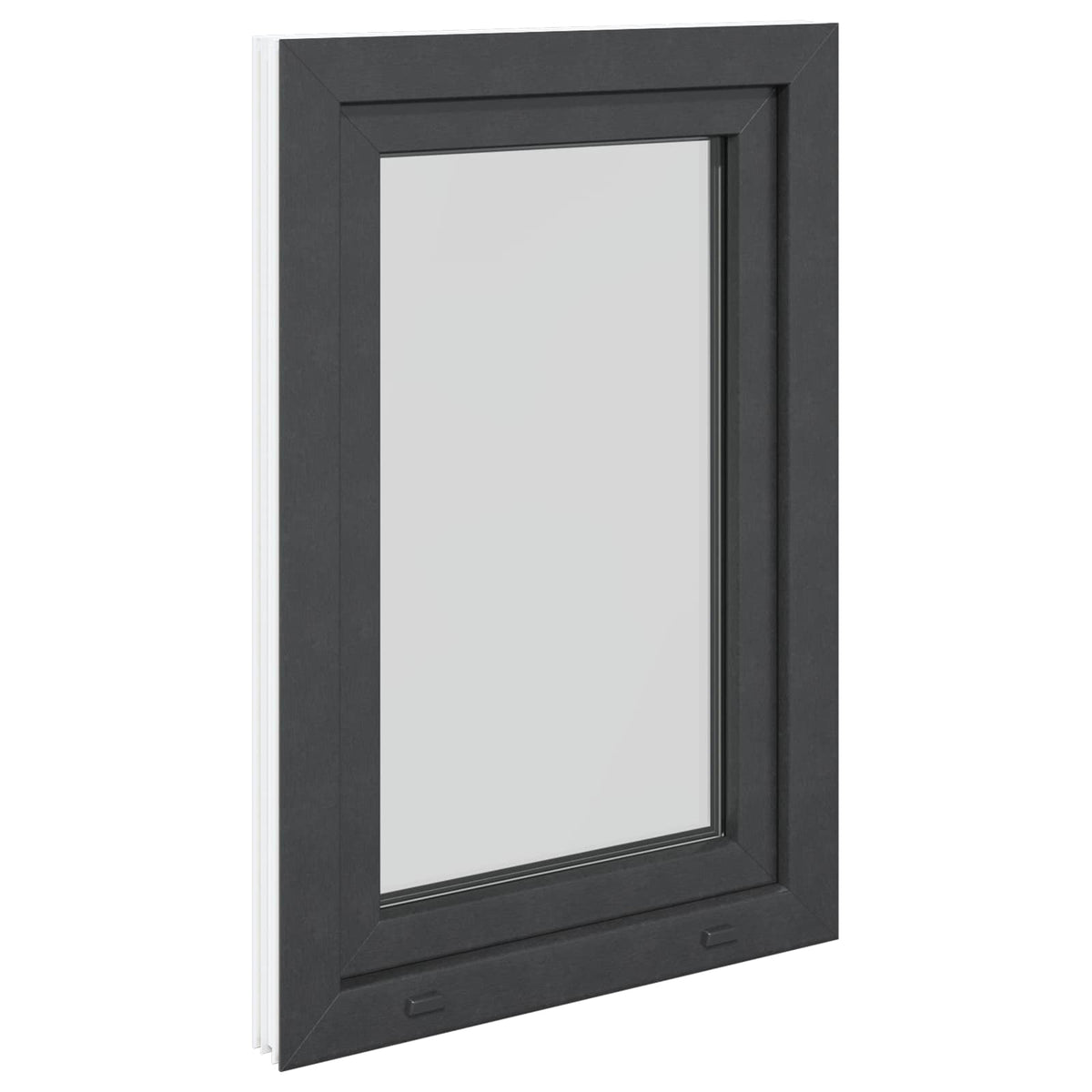 vidaXL Biała wewnętrzna kolor okna piwnicznego RISOR 60 x 80 cm