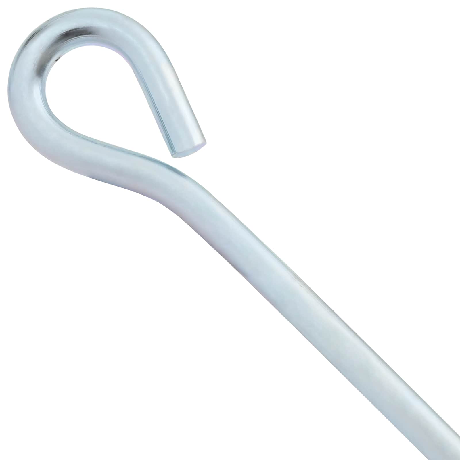 vidaXL Kotwa ziemna 2 pcs srebrny Ø10 x 30 cm Galwanizowany metal