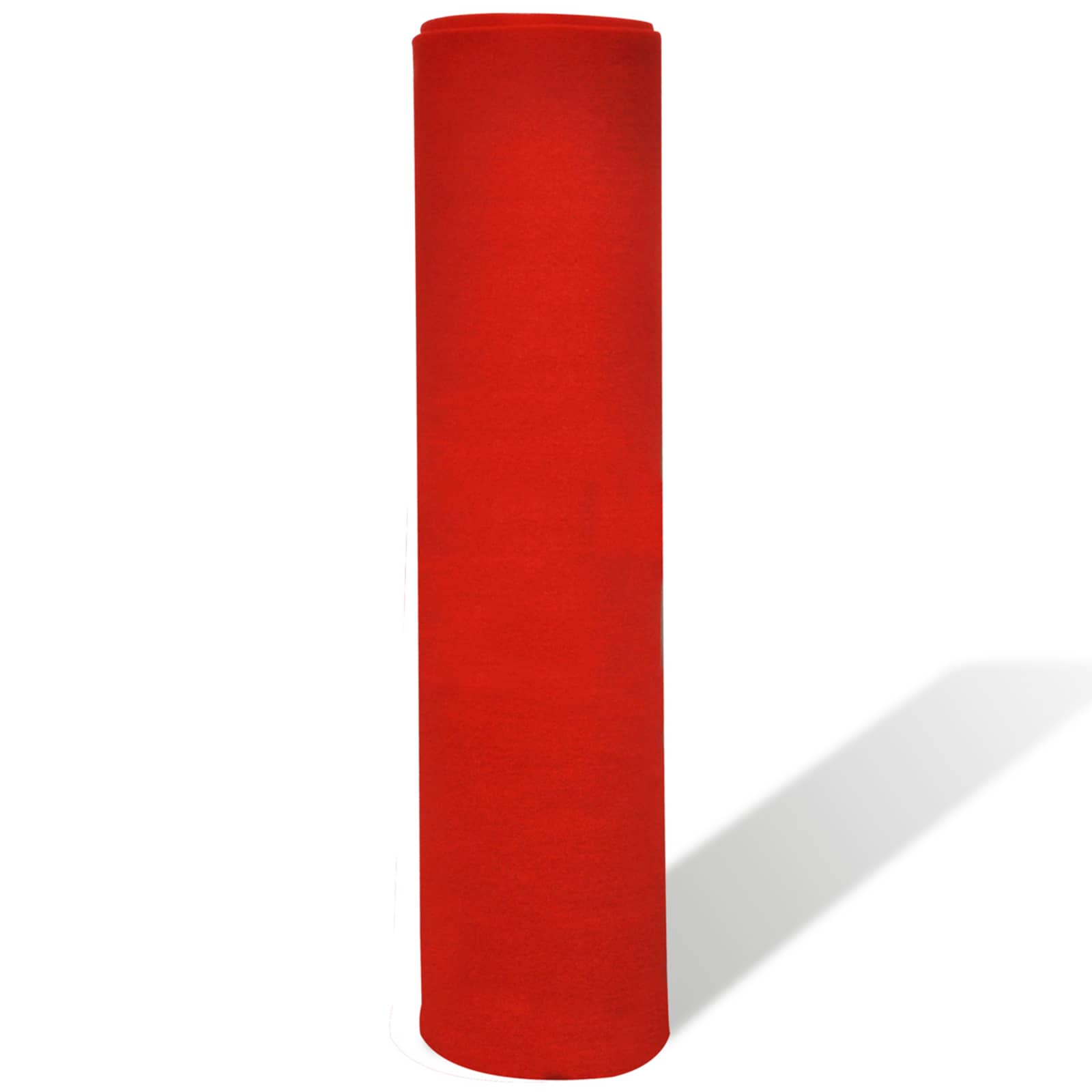vidaXL Dywan czerwony 1 x 20 m Poliester