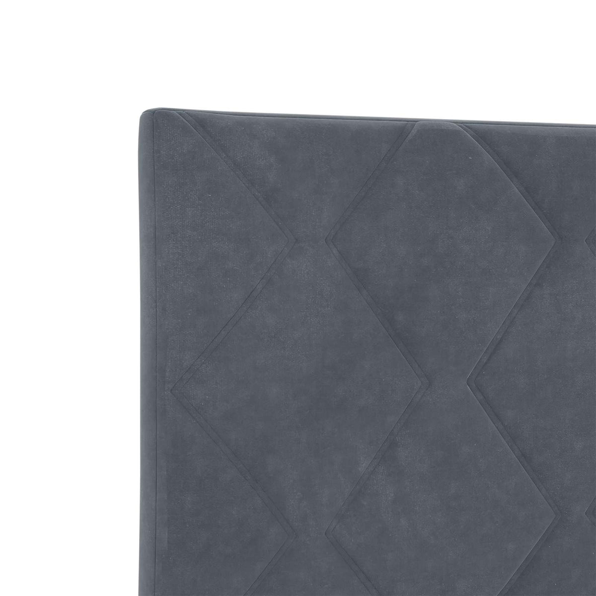 vidaXL Łóżko Box Spring z materacem i LED ciemnoszary 180 x 200 cm