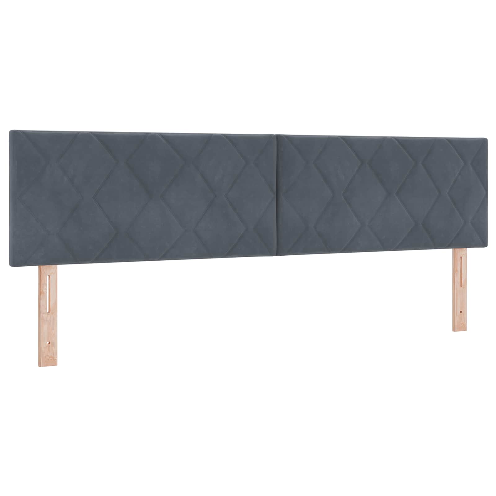 vidaXL Łóżko Box Spring z materacem i LED ciemnoszary 180 x 200 cm