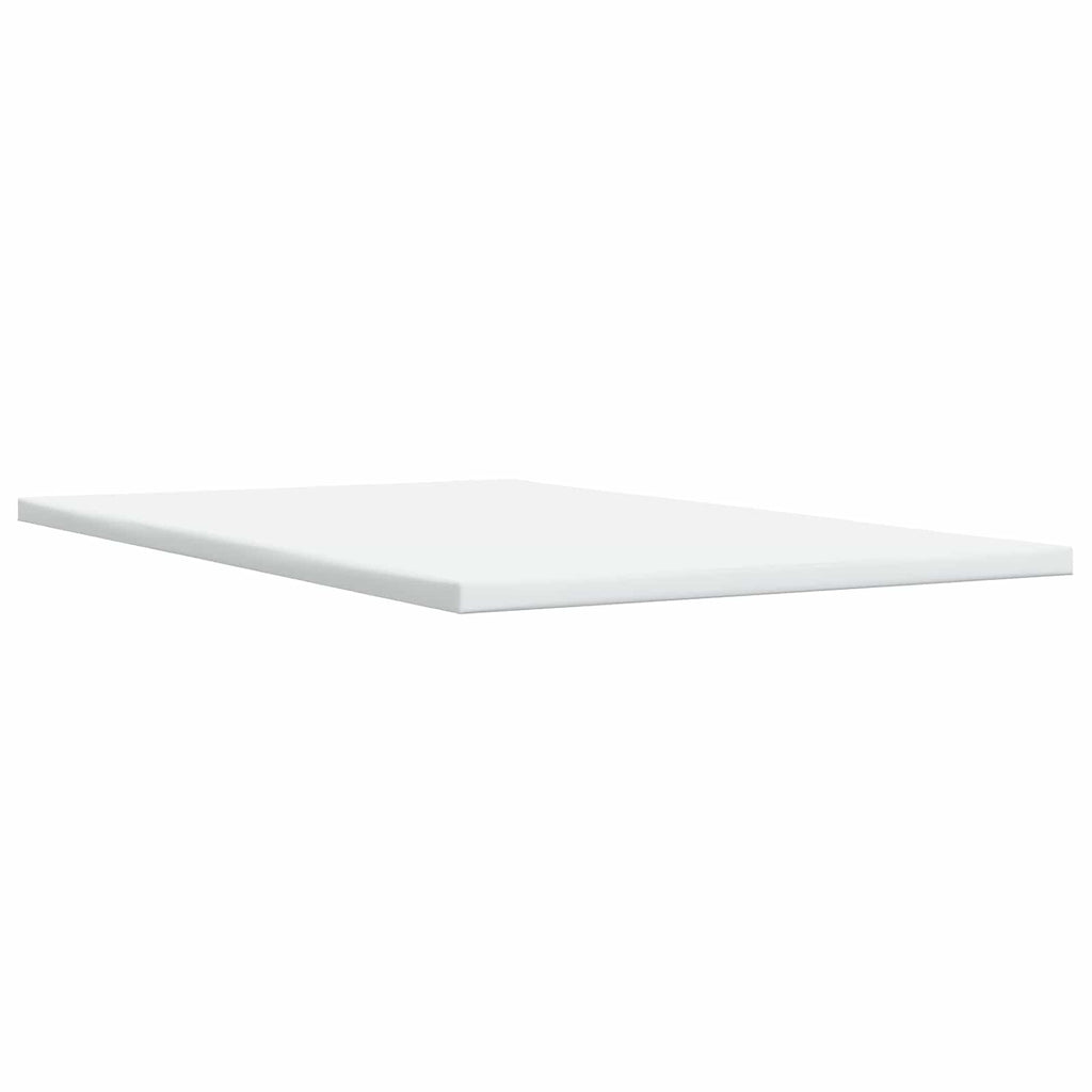 vidaXL Łóżko kontynentalne z materacem Ciemny brąz 120 x 200 cm